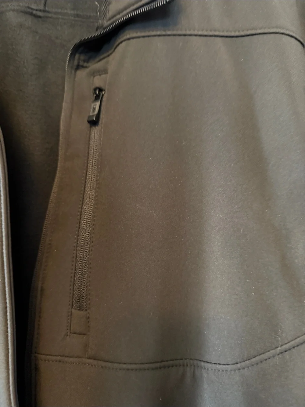 Men's weatherproof  black Softshell Jacket - Classic Casual Coat
